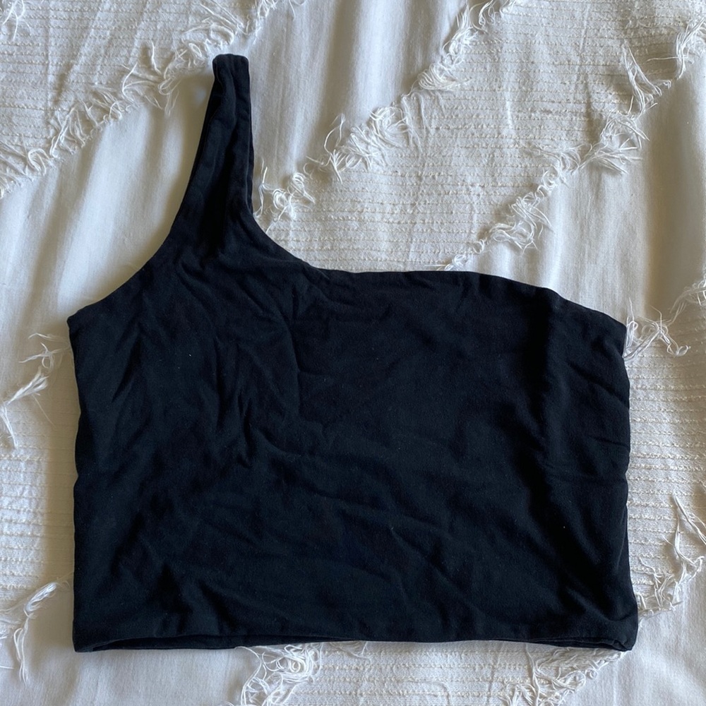 Cotton on single strap crop top